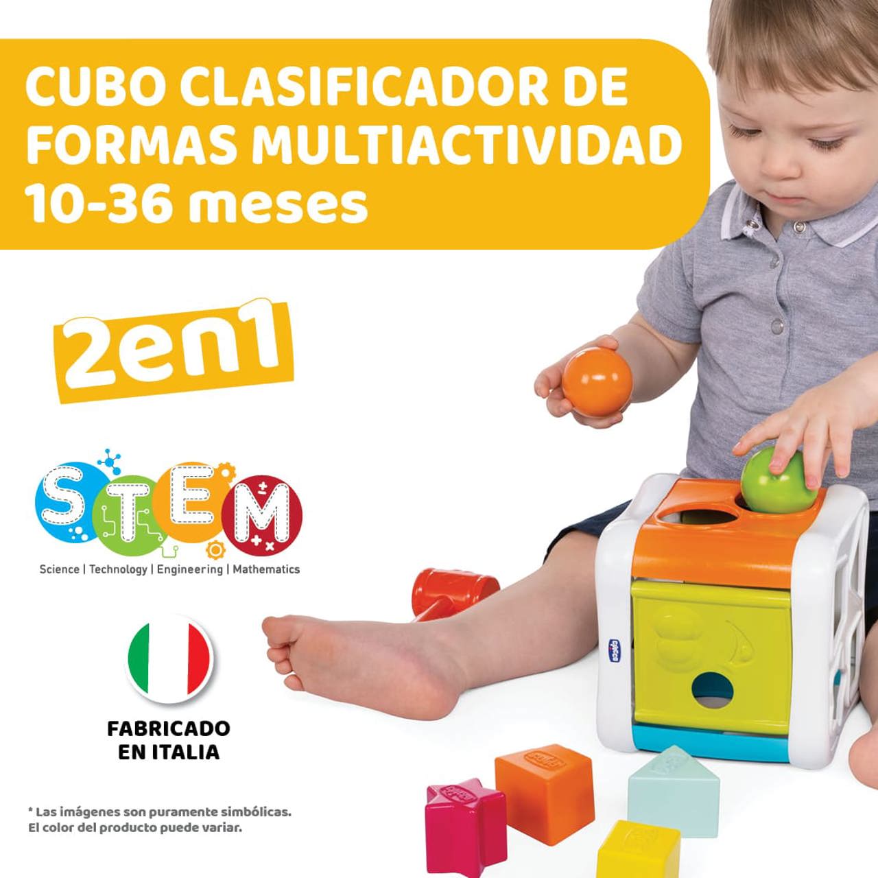 Multicubo empilhável 2 em 1 da Chicco