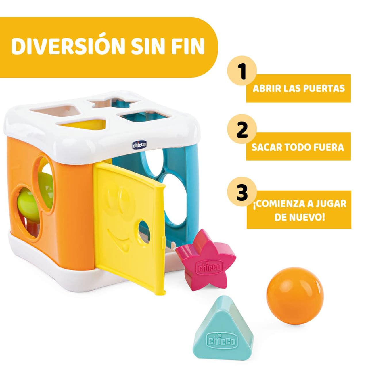 Multicubo empilhável 2 em 1 da Chicco
