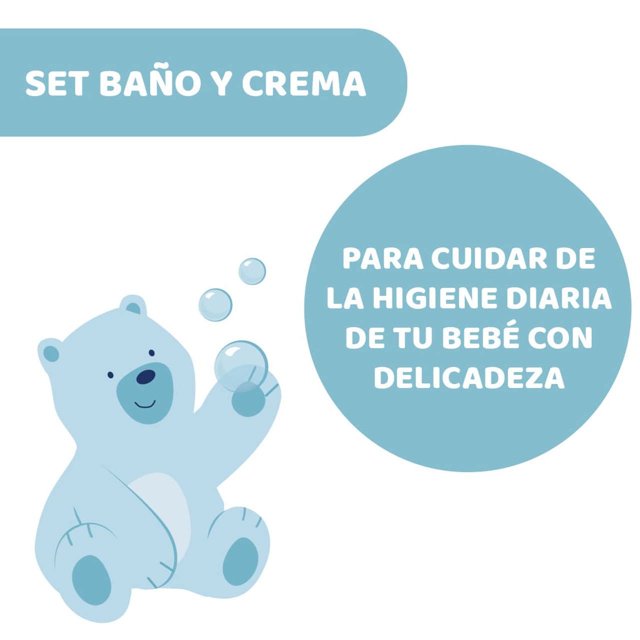 Set de baño y crema hidratante Natural Sensation Chicco