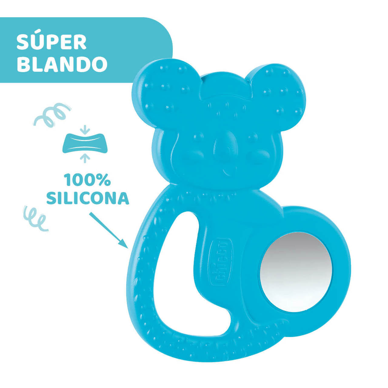 Mordedor Refrescante de Acero Inoxidable Koala de Chicco