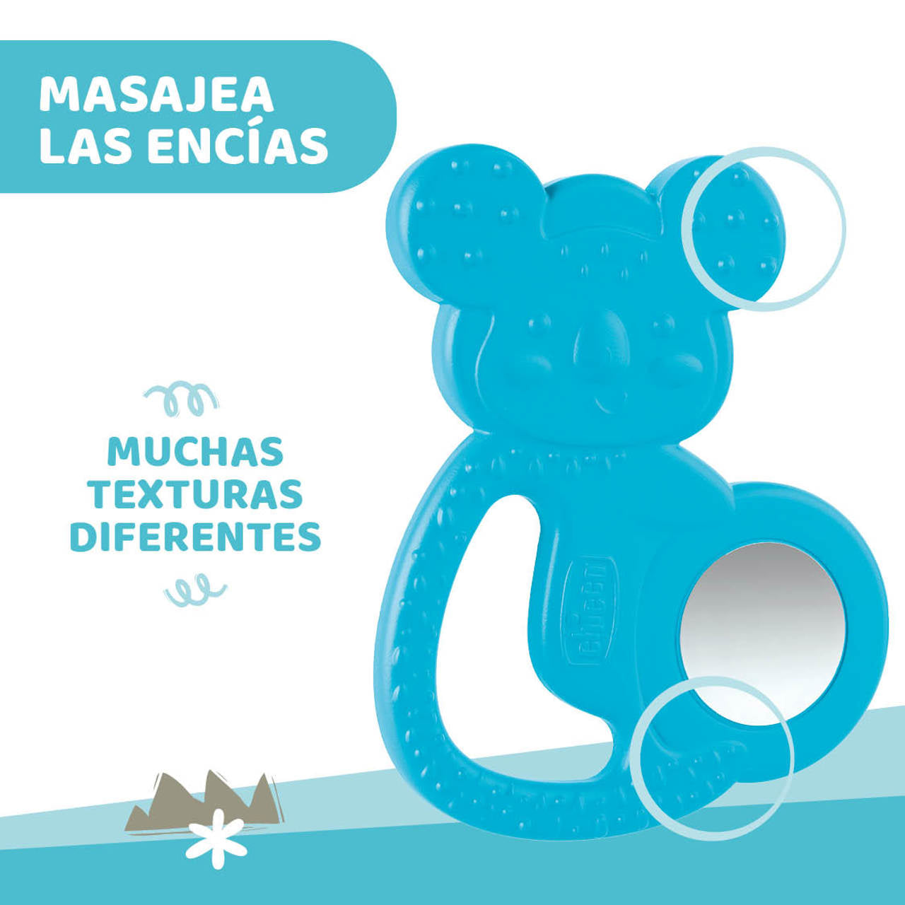 Mordedor Refrescante de Acero Inoxidable Koala de Chicco