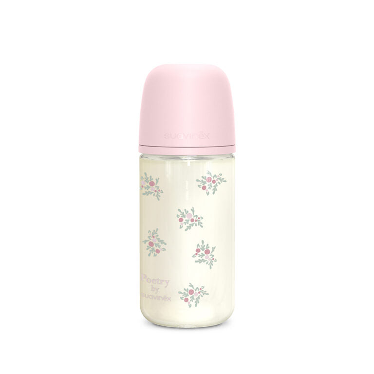 Biberón de Vidrio 240ml Poetry Suavinex