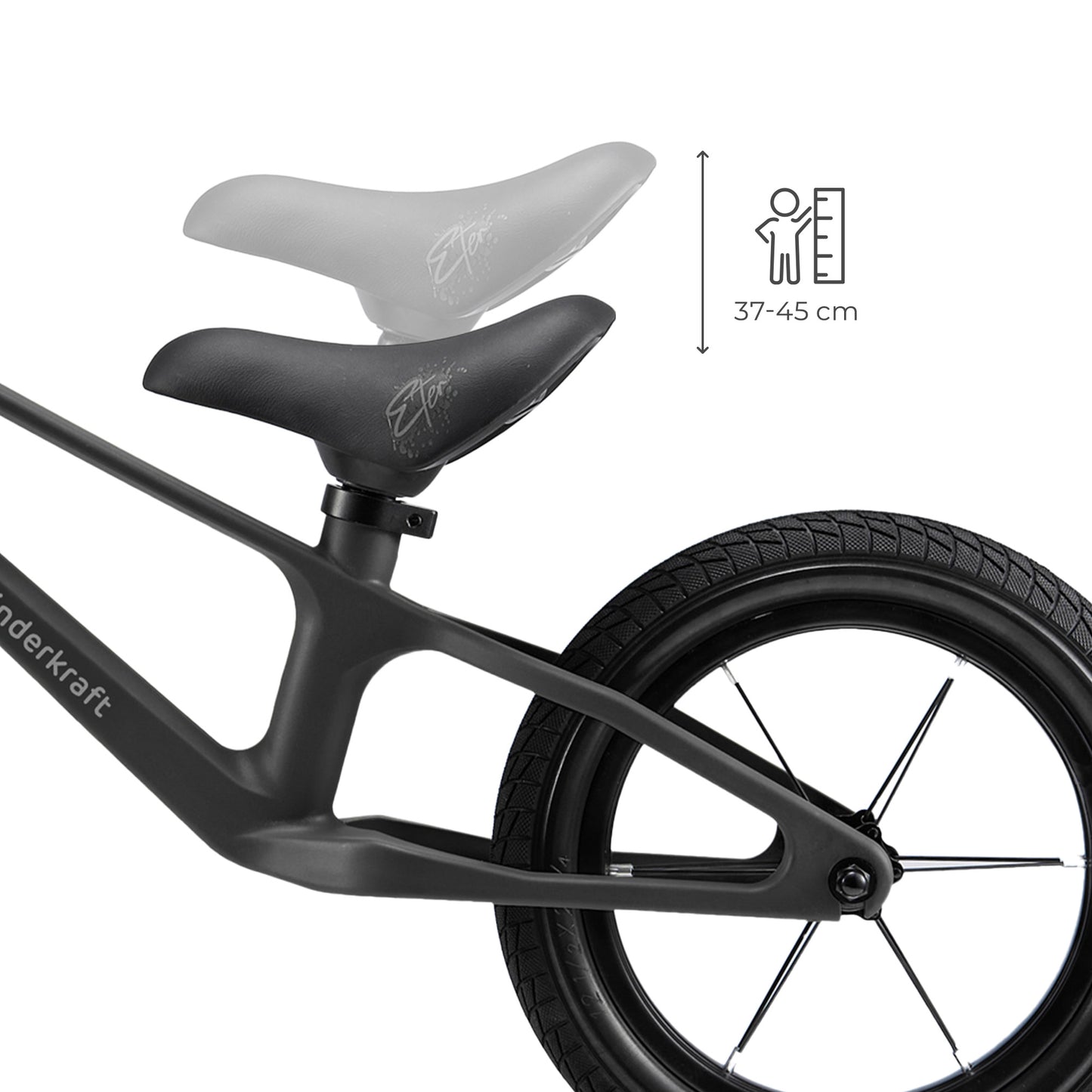 Bicicleta sin pedales ultraligera ETER de Kinderkraft