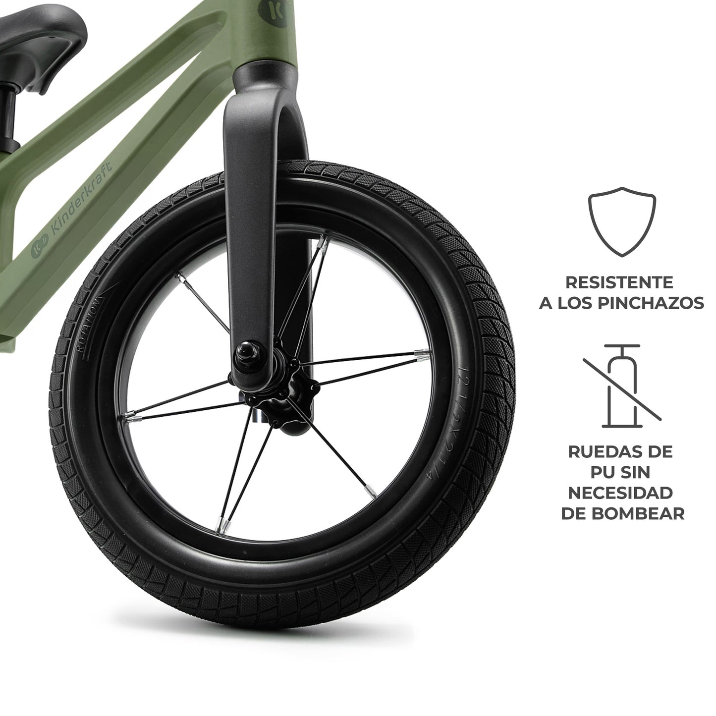 Bicicleta sin pedales ultraligera ETER de Kinderkraft