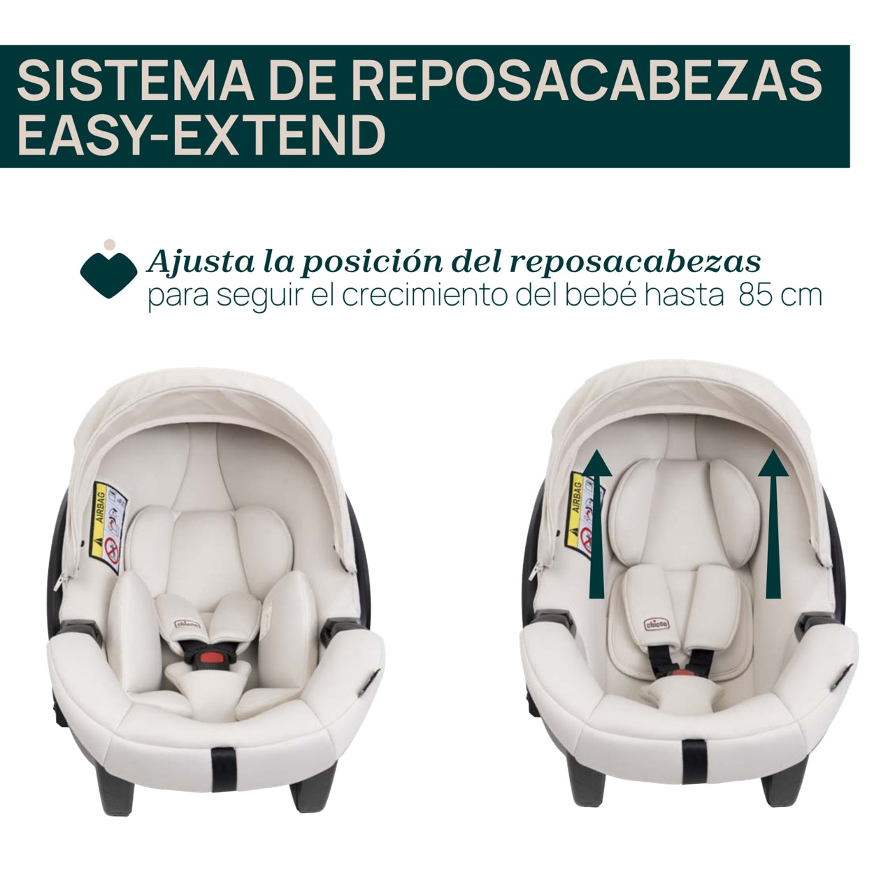 Trío Mysa con Gran Comfort y Kory de Chicco