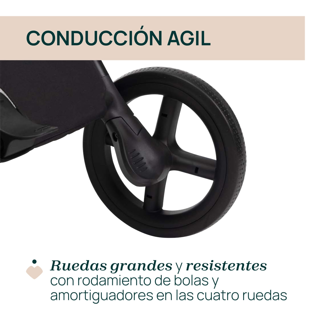 Trío Mysa con Gran Comfort y Kory de Chicco