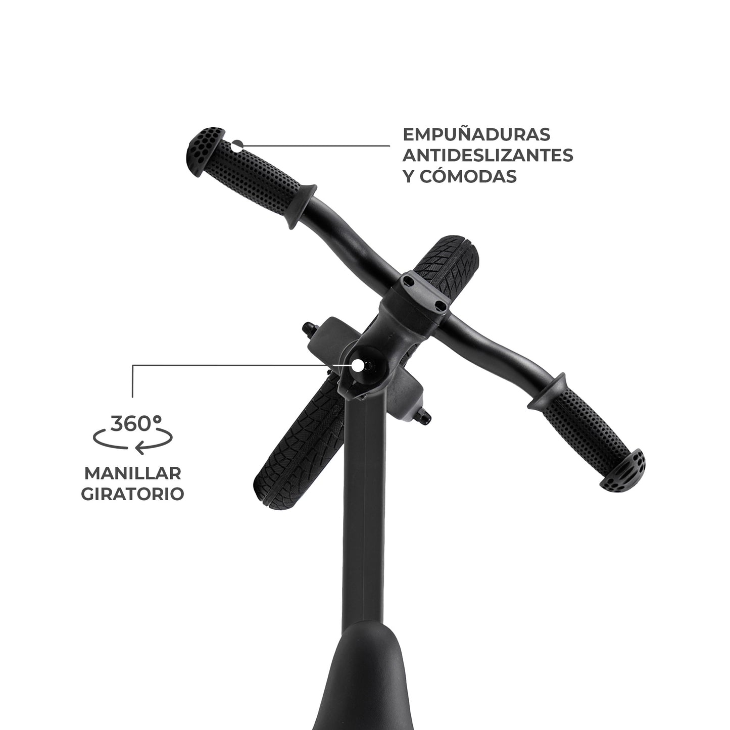 Bicicleta sin pedales ultraligera ETER de Kinderkraft