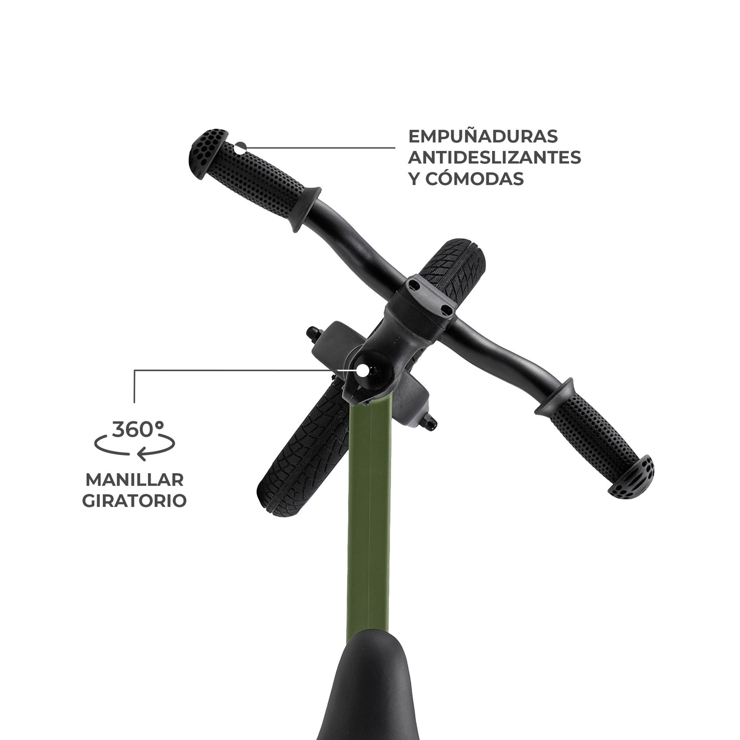 Bicicleta sin pedales ultraligera ETER de Kinderkraft