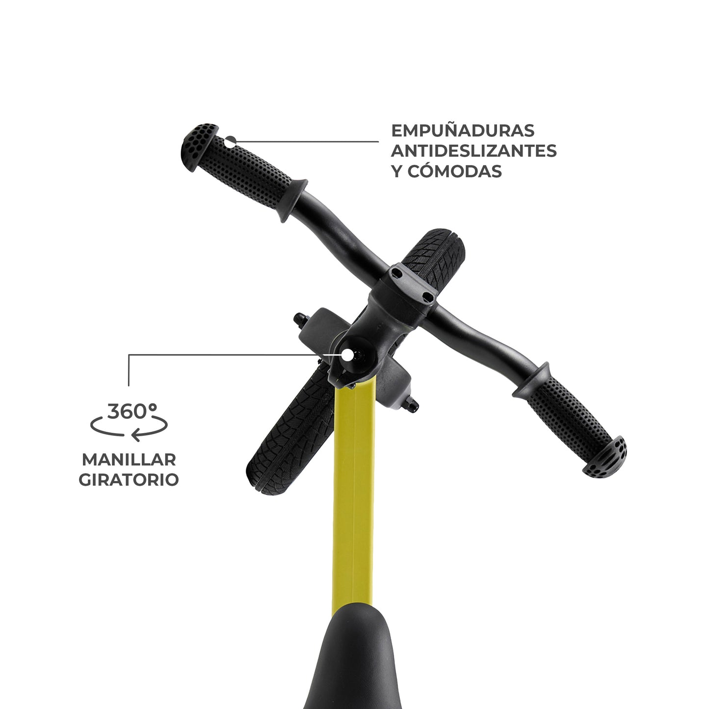 Bicicleta sin pedales ultraligera ETER de Kinderkraft