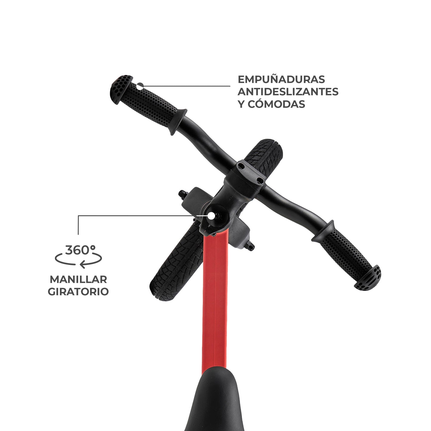 Bicicleta sin pedales ultraligera ETER de Kinderkraft