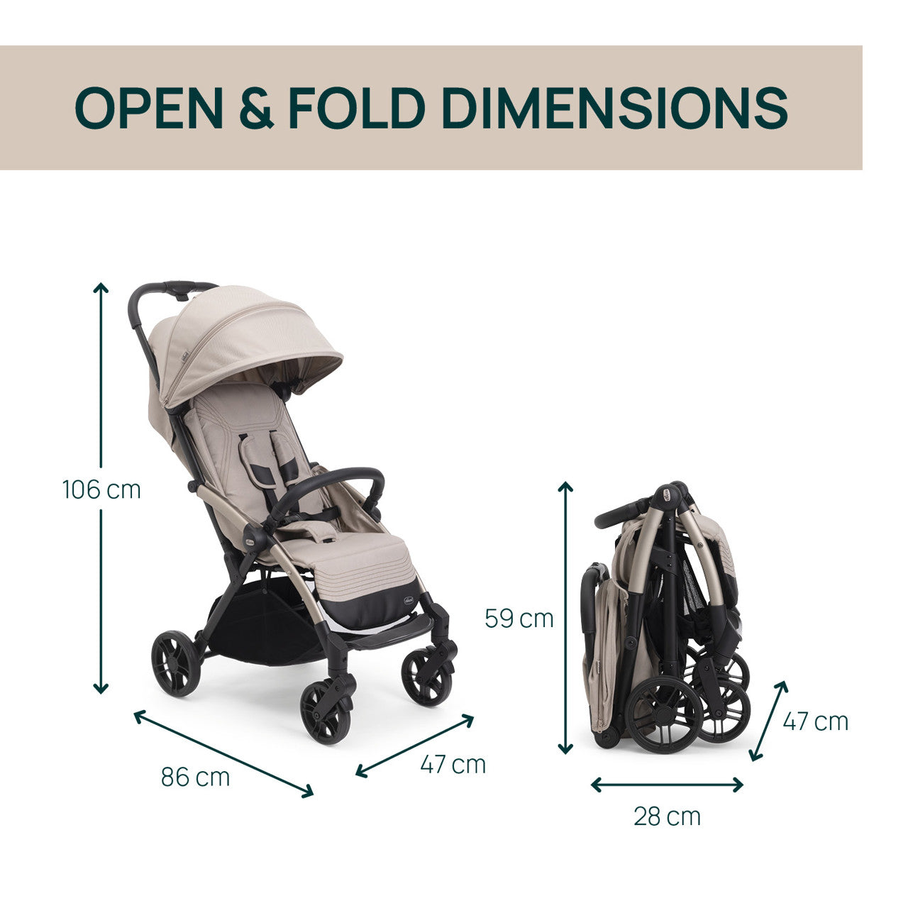 Silla de paseo ligera Goody XPlus de CHICCO