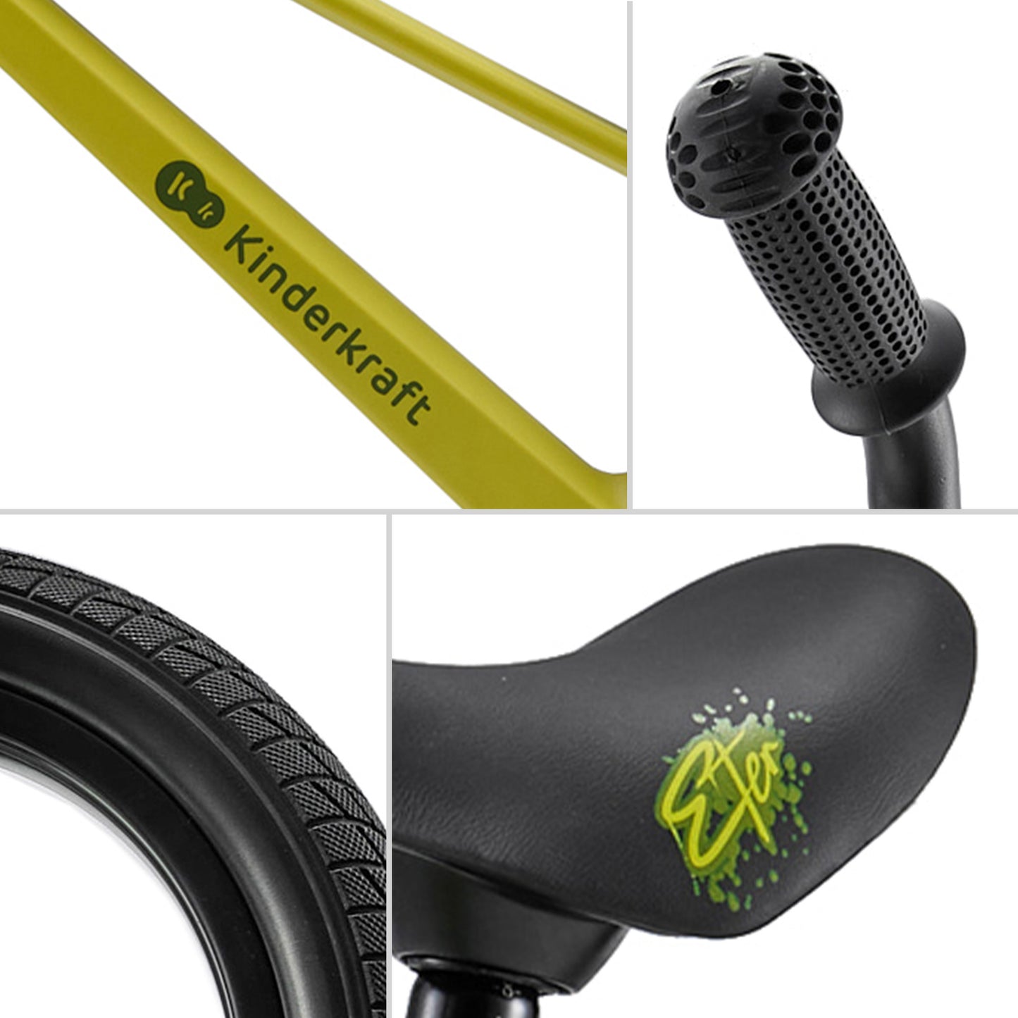 Bicicleta sin pedales ultraligera ETER de Kinderkraft