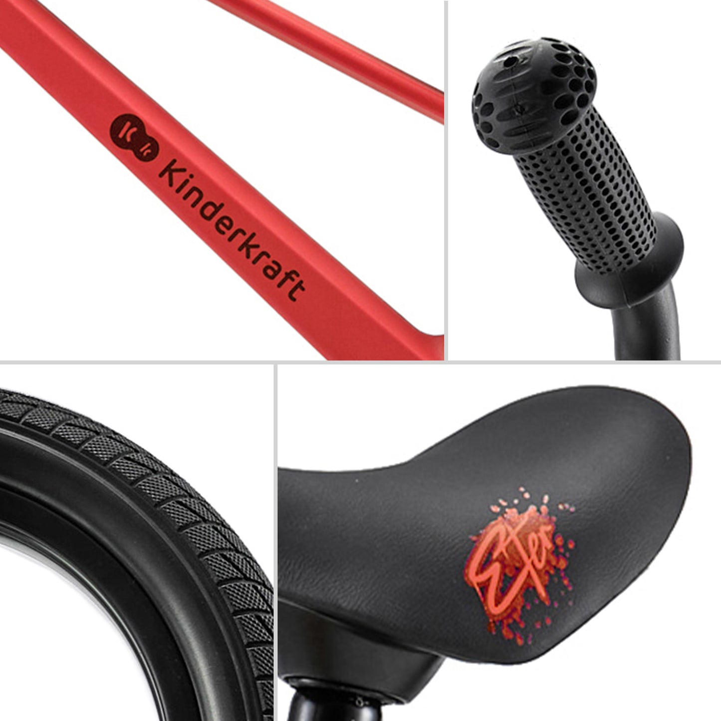Bicicleta sin pedales ultraligera ETER de Kinderkraft