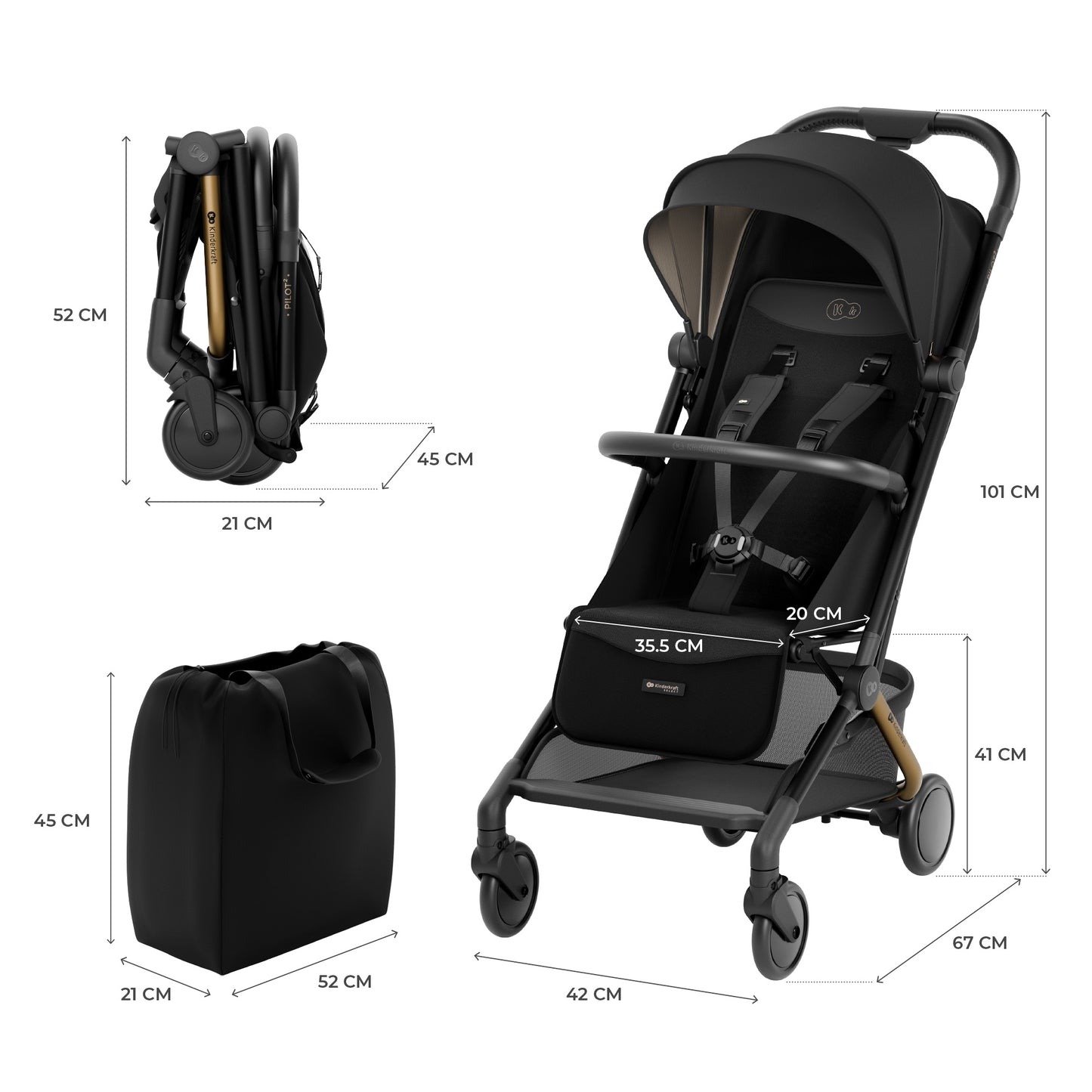 Silla de Paseo PILOT 2 de Kinderkraft (Chollomania)