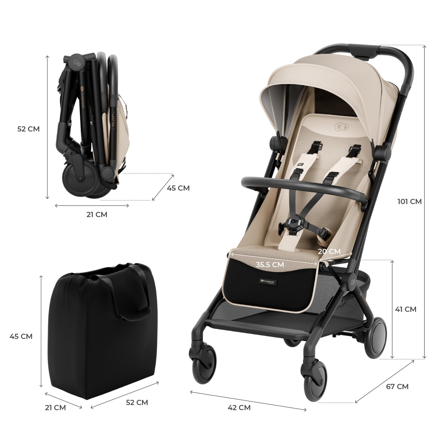 Silla de Paseo PILOT 2 de Kinderkraft (Chollomania)