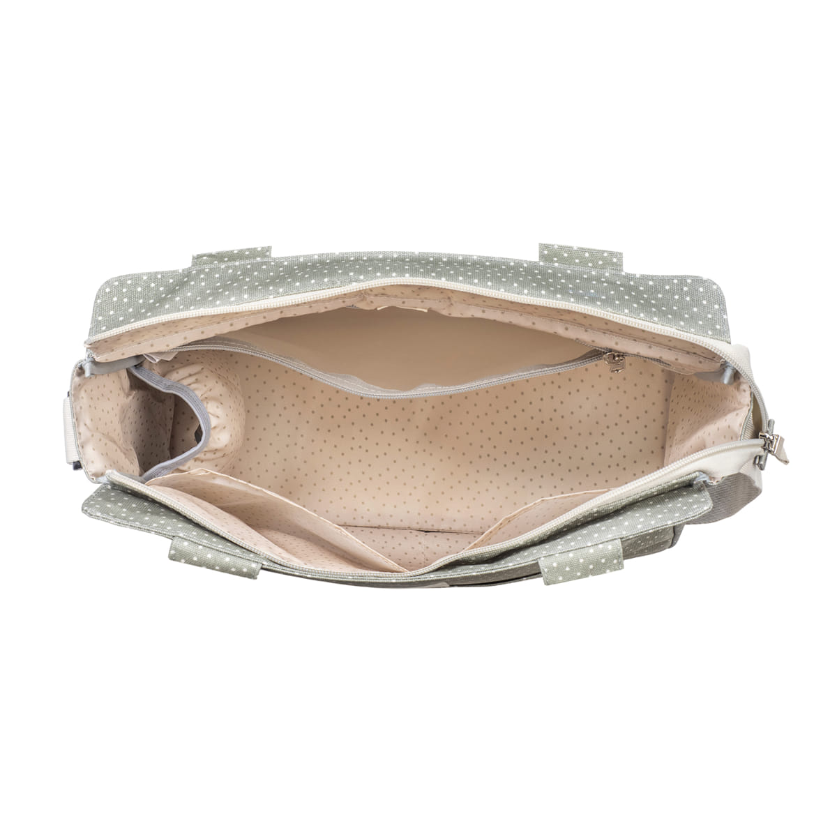 BOLSA CANASTILLA TOPITO POPPY MUSGO DE WALKING MUM