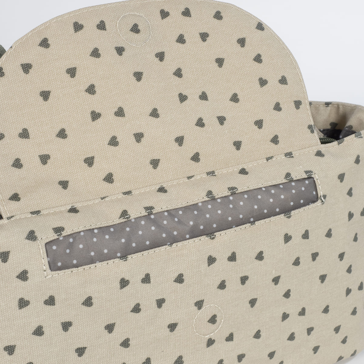 ORGANIZADOR CORAZONES POPPY MUSGO DE WALKING MUM