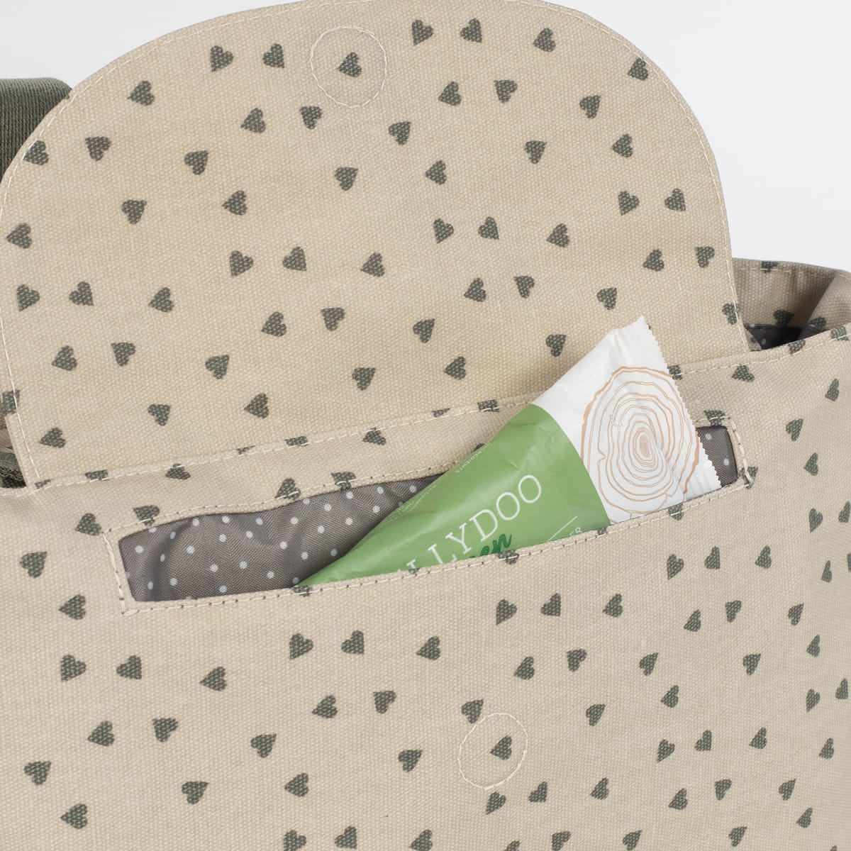 ORGANIZADOR CORAZONES POPPY MUSGO DE WALKING MUM