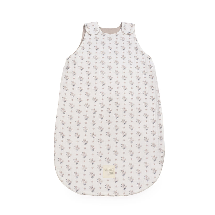 SACO DORMIR BOTTON FLORES DE WALKING MUM