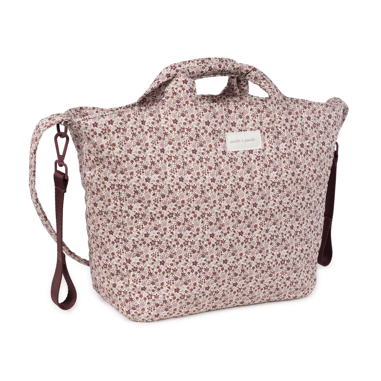 BOLSA CANASTILLA CHERRY FLORES DE PASITO A PASITO