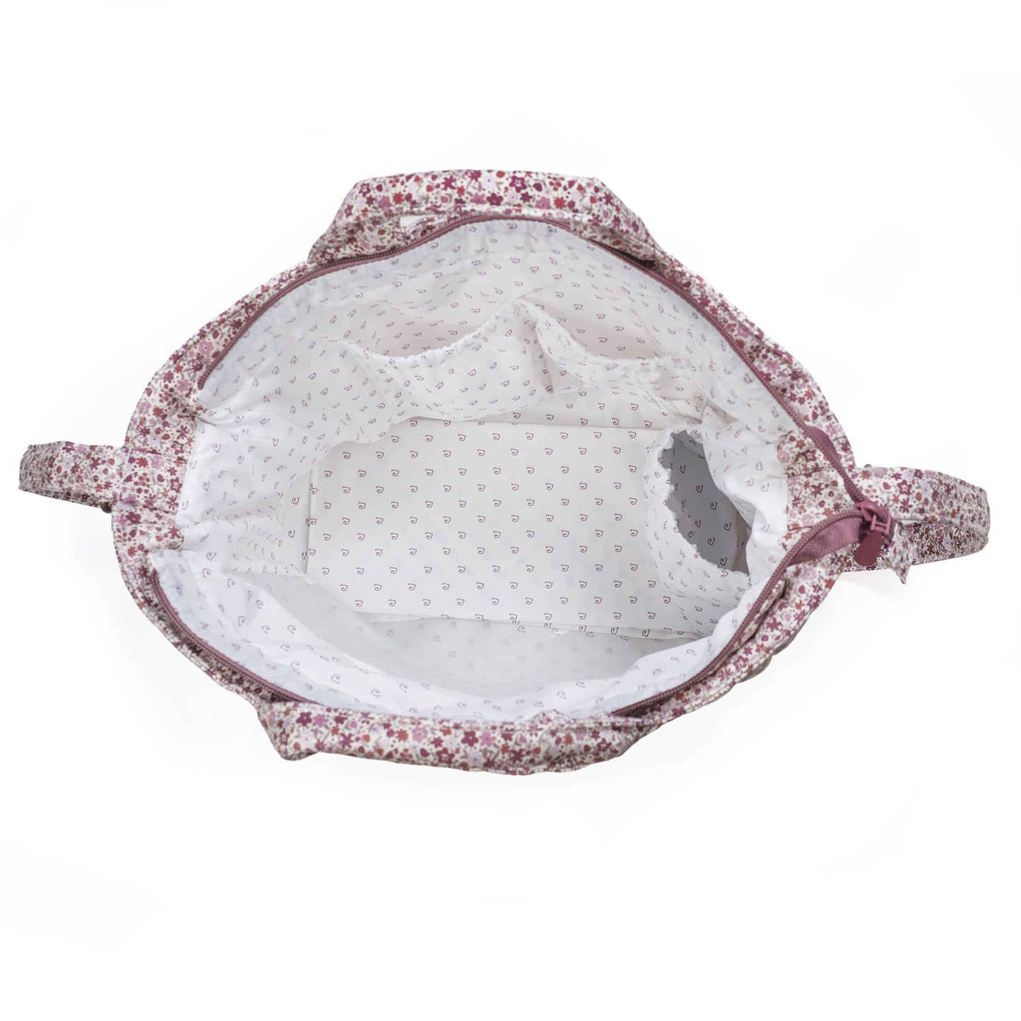BOLSA CANASTILLA CHERRY FLORES DE PASITO A PASITO