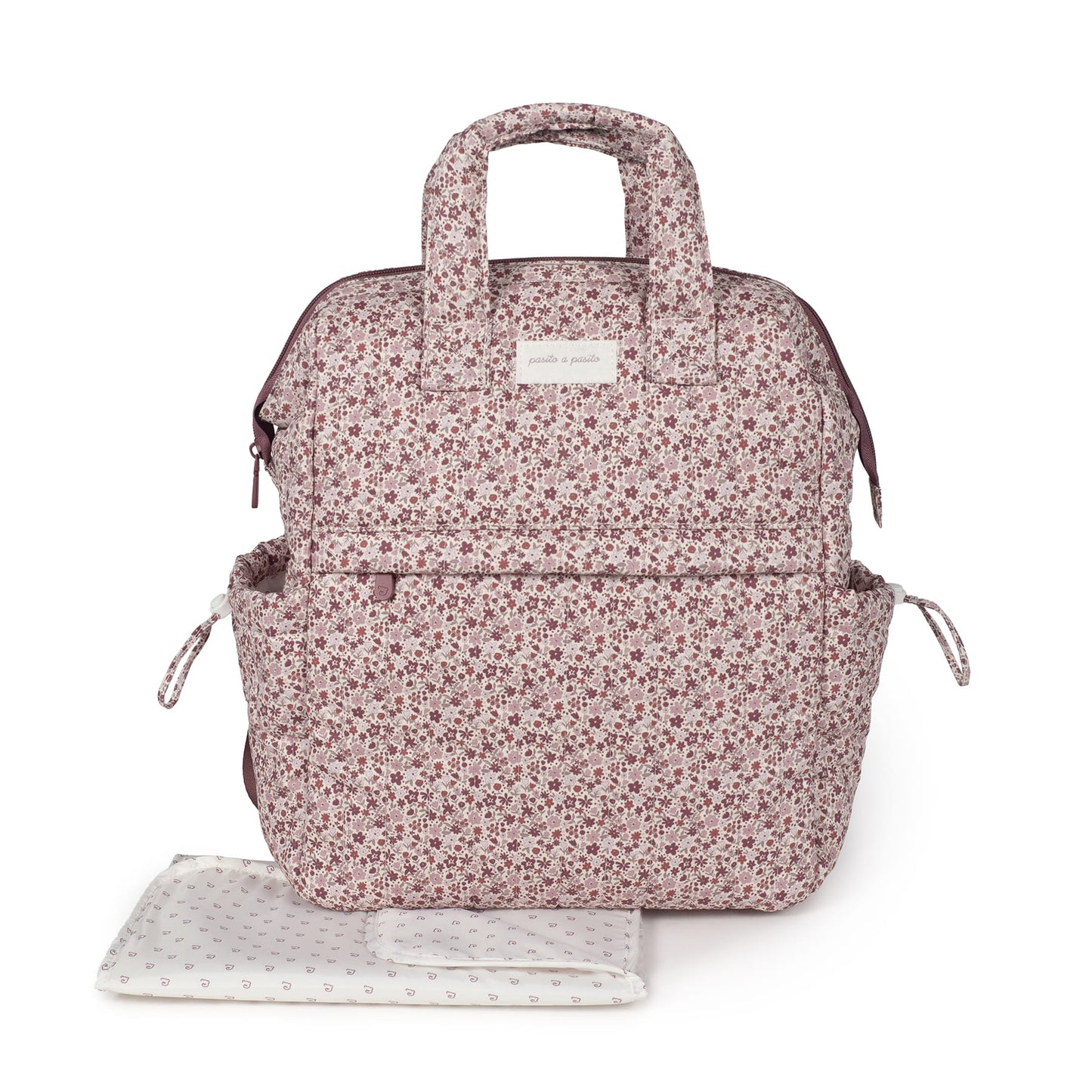 MOCHILA CHERRY FLORES DE PASITO A PASITO