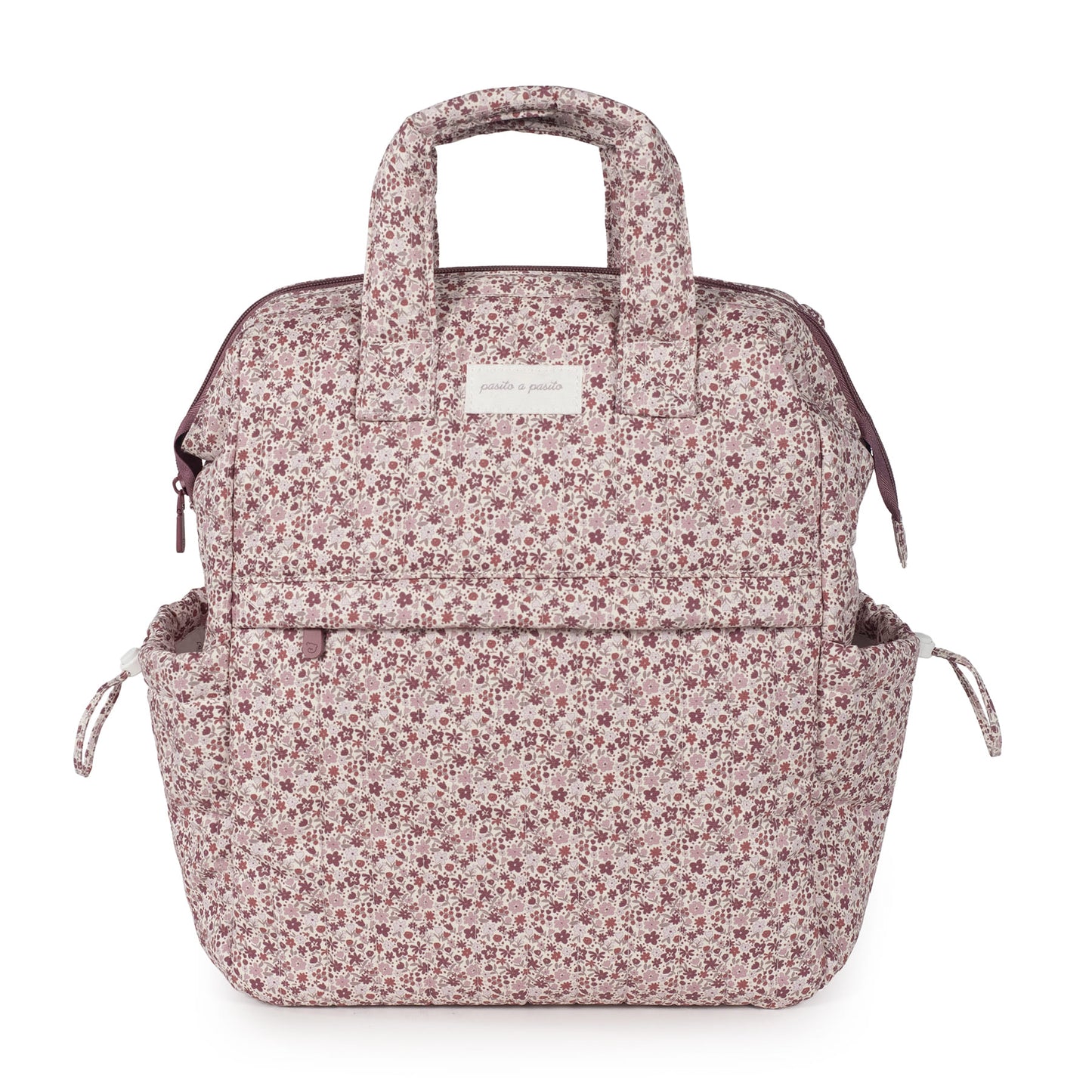 MOCHILA CHERRY FLORES DE PASITO A PASITO