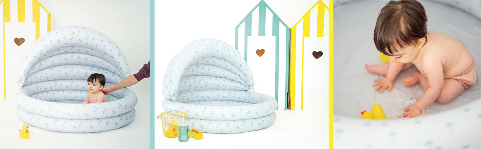 Piscina Hinchable con parasol - Parque de Bolas