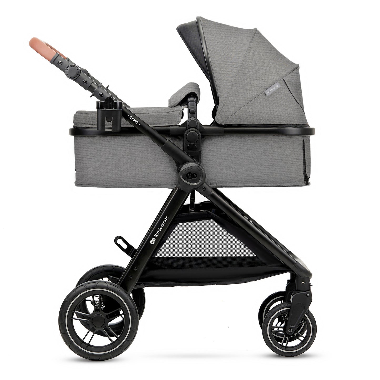 Cadeirinha de carro Kinderkraft ESME 3 em 1 - Mink Pro tamanho I