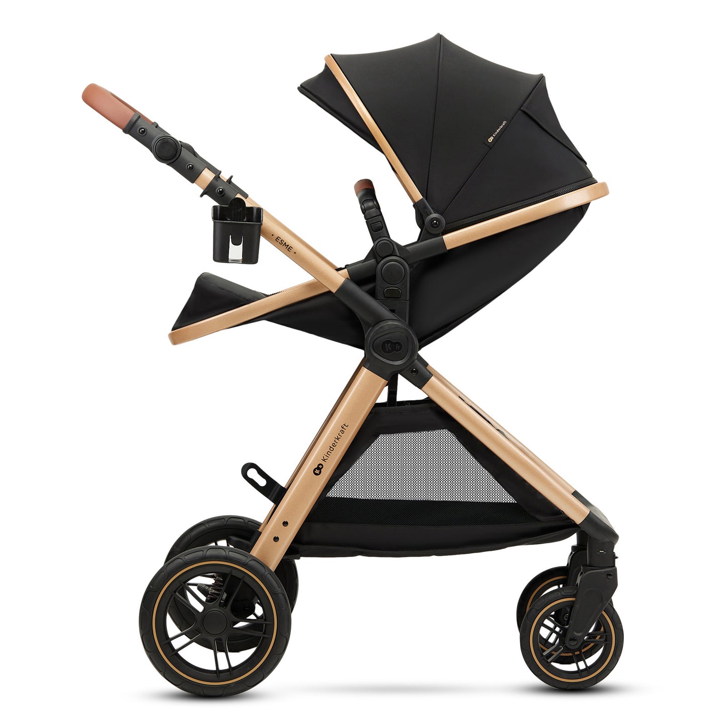 Cadeirinha de carro Kinderkraft ESME 3 em 1 - Mink Pro tamanho I