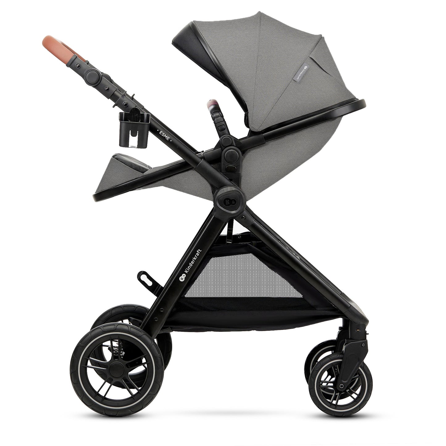 Cadeirinha de carro Kinderkraft ESME 3 em 1 - Mink Pro tamanho I