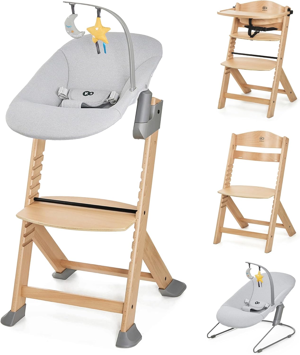 Trona ENOCK + Hamaca CALMEE de Kinderkraft