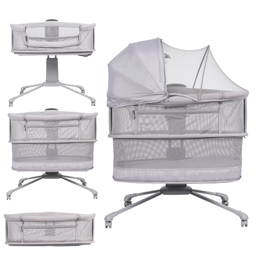 Berço multifuncional Olmitos 4 em 1: berço, berço compartilhado, cercadinho