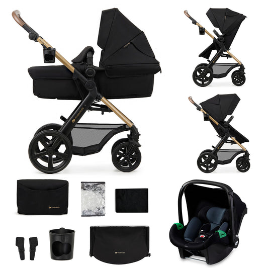 Cochecito Convertible 3 en 1 MOOV2 EVA Mink PRO I-Size de Kinderkraft