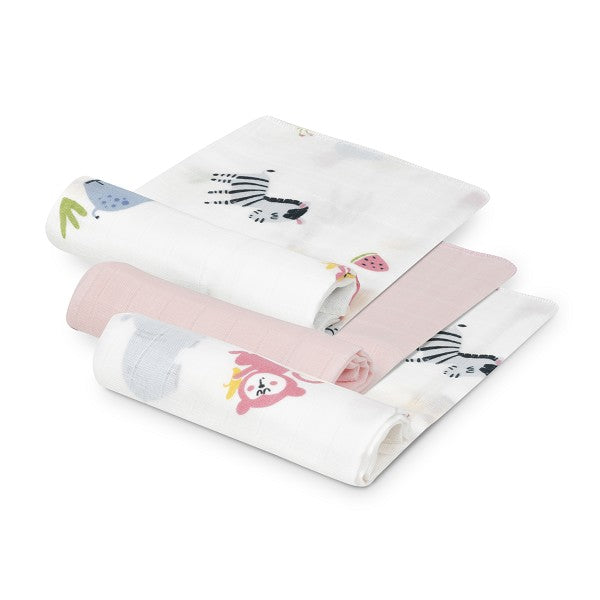Pack gasas 3 und Bambú Caracoles de Interbaby
