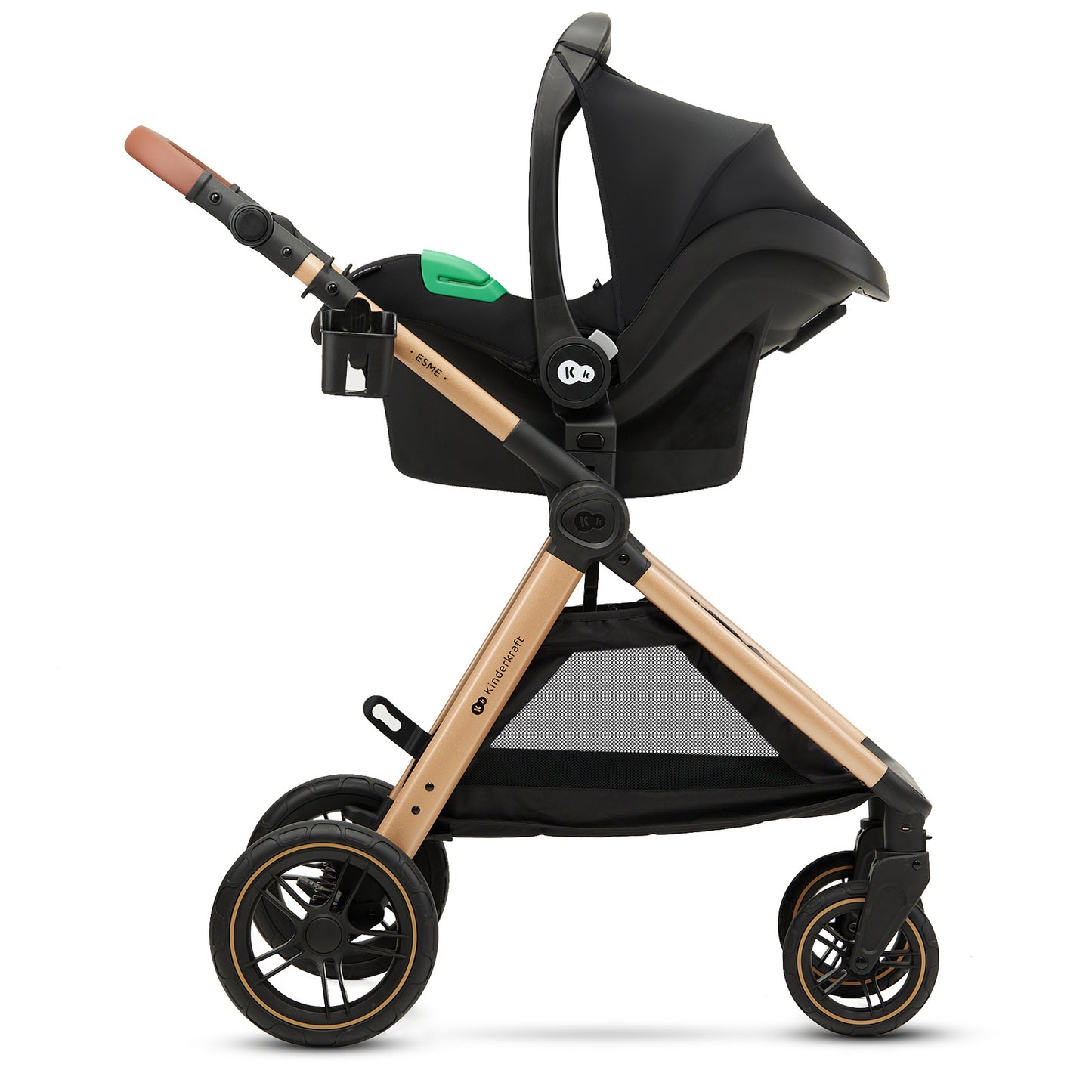 Cadeirinha de carro Kinderkraft ESME 3 em 1 - Mink Pro tamanho I