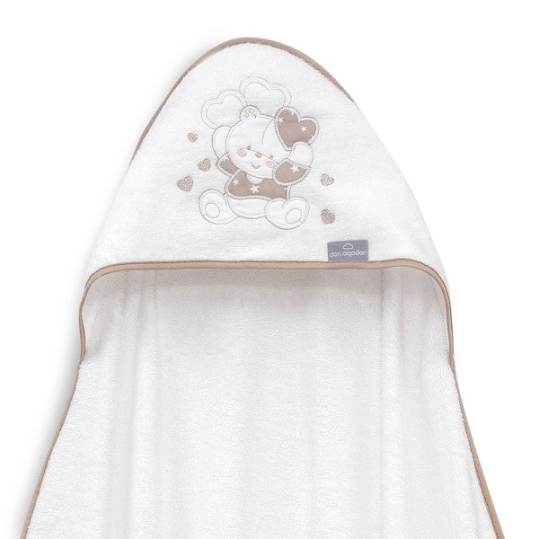 Capa de Baño Osos Corazones de Don Algodón