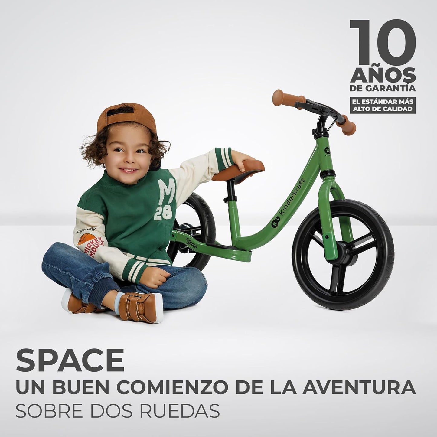 Kinderkraft Space 2 Bicicleta sin Pedales, Bicicleta Niño 2 años