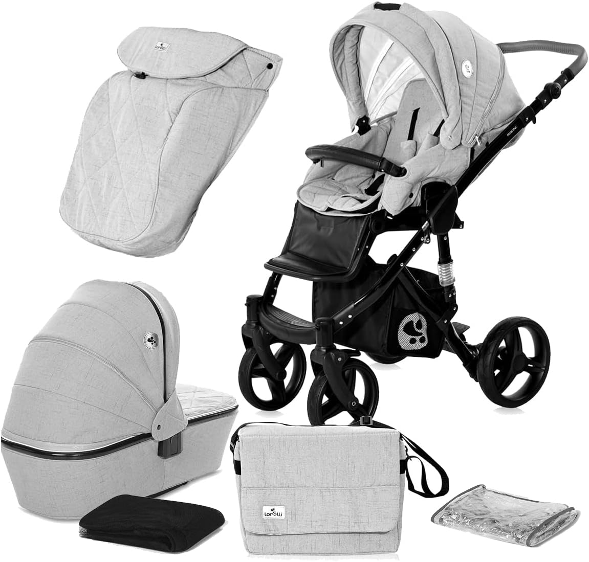 Carrinho de passeio Rimini de 2 peças