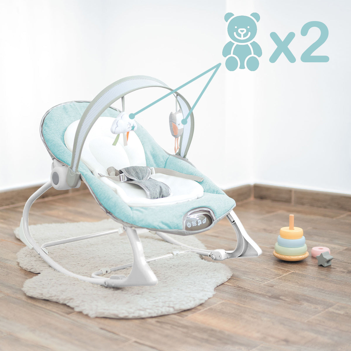 Rede multifuncional Olmitos 2 em 1