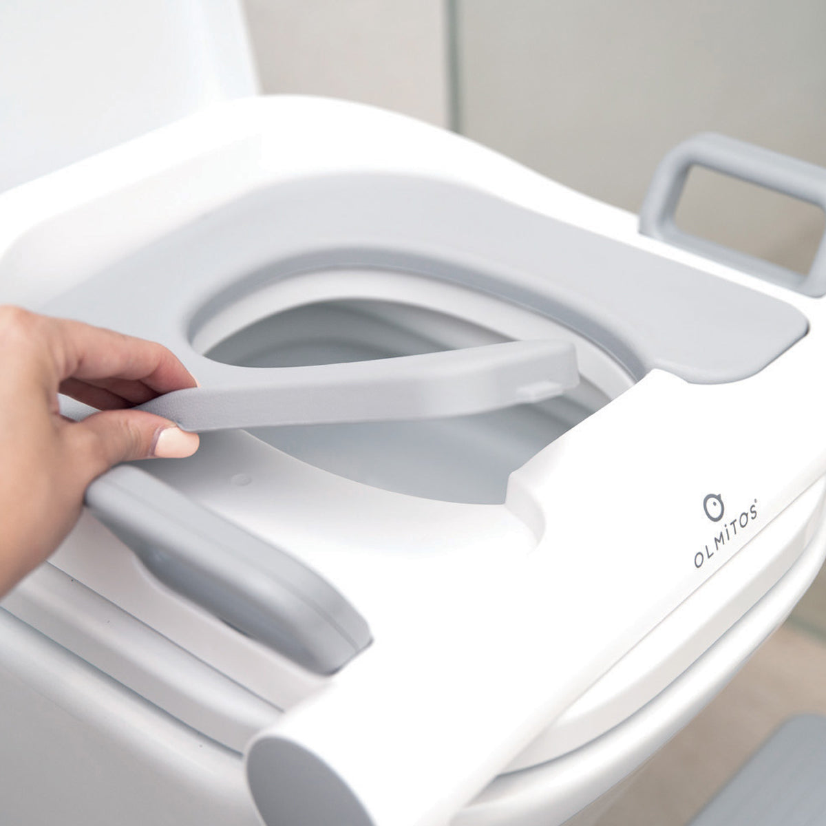 Olmitos - Redutor adaptador para sanita com escada infantil