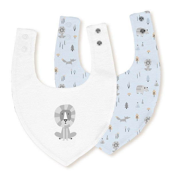 Pack 2 Baberos Bandana Fox de Interbaby
