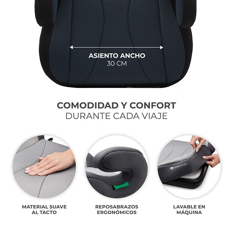 Silla De Auto Kinderkraft I-Boost de Kinderkraft (Chollomania)