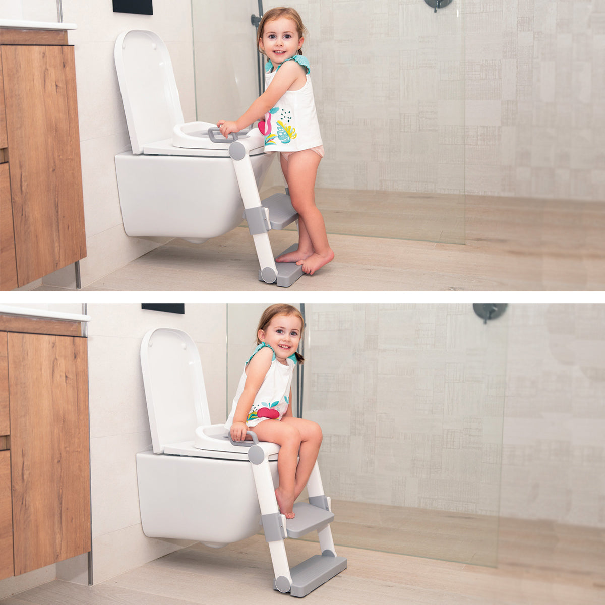 Olmitos - Redutor adaptador para sanita com escada infantil