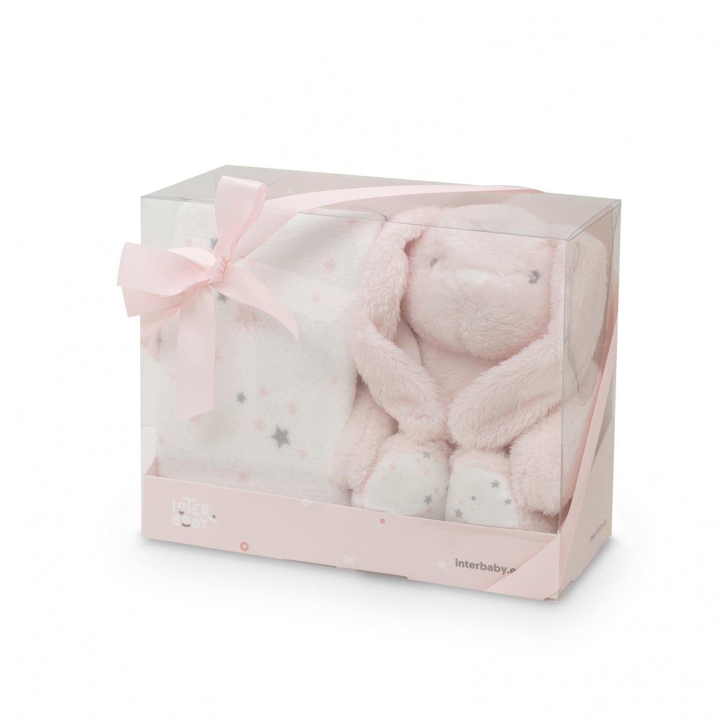 Set Manta y Peluche Conejito de Interbaby