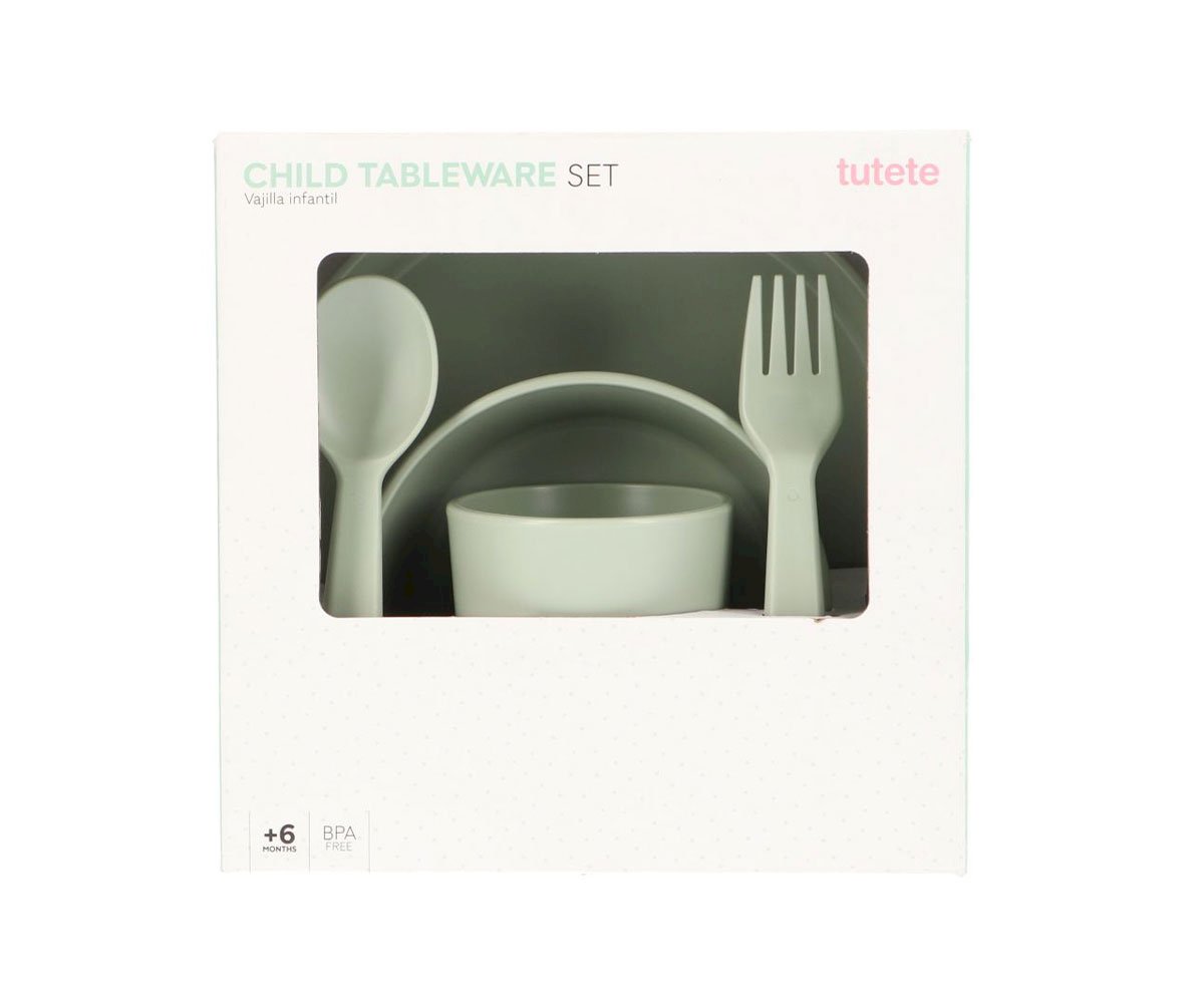Set de vajilla infantil de Tutete