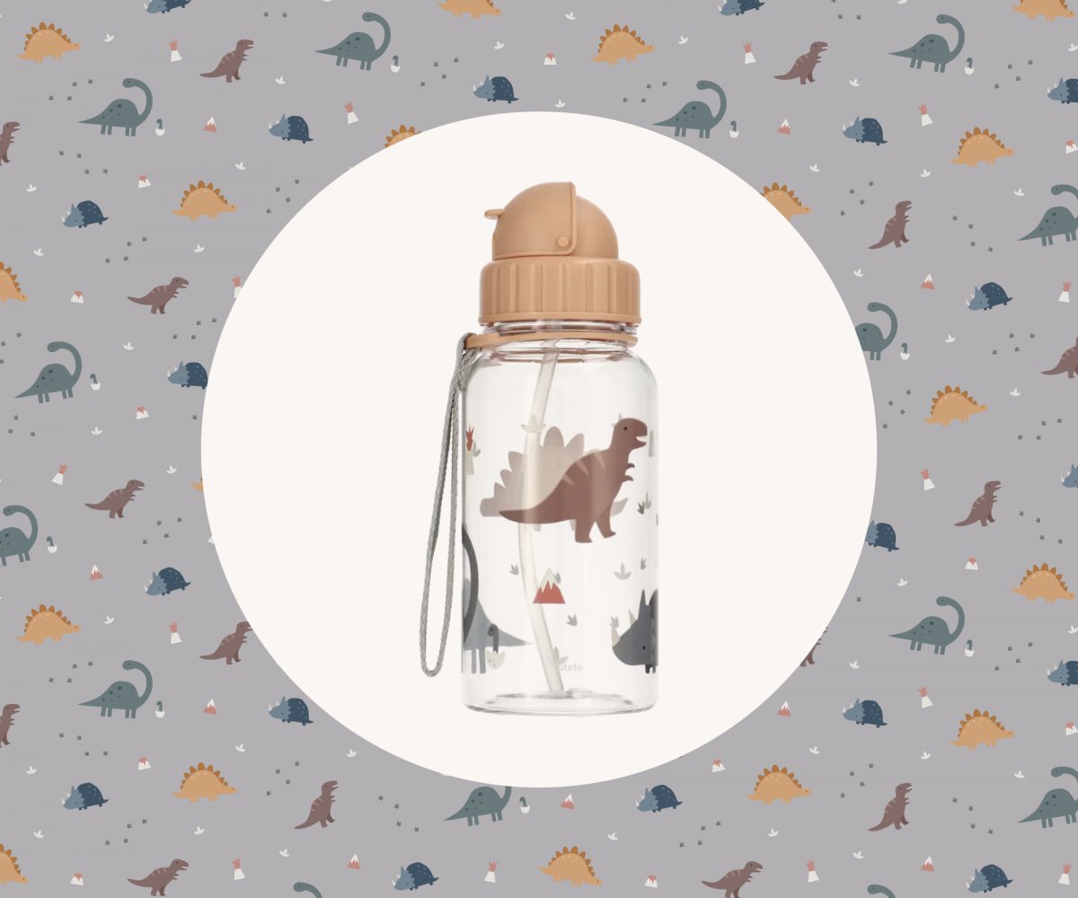 Botella Plástico Dinos World de Tutete