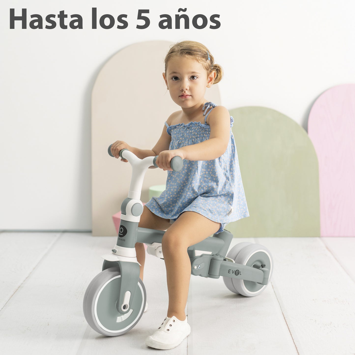 Olmitos - Triciclo Evolutivo de Bebé 5 en 1 EVOL - Bicicleta 1 hasta 5 años