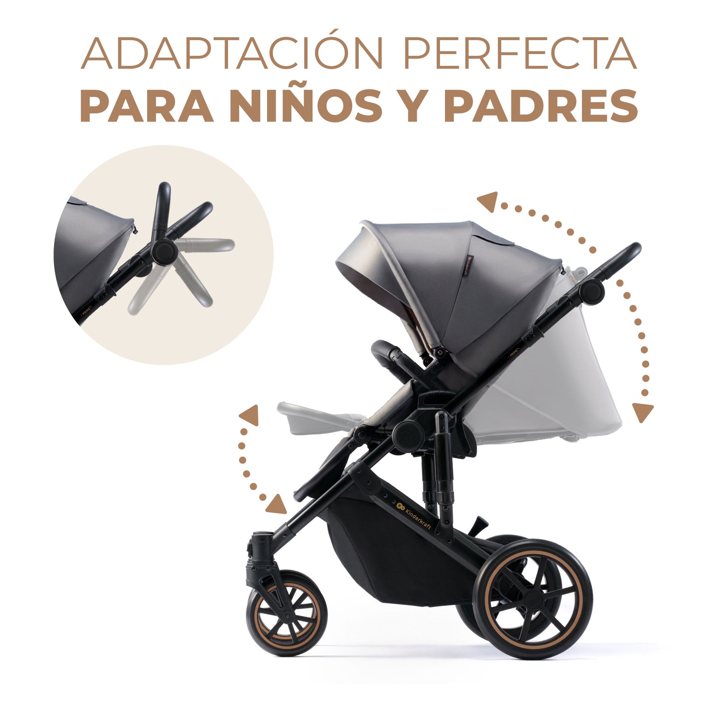 Carrito de bebé 3 piezas PRIME 2