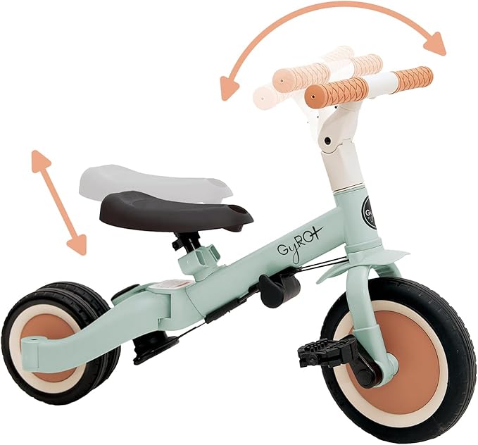 Triciclo Evolutivo para Bebês Olmitos GYRO+ 5 em 1